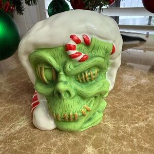 Disney Trader Sam’s Grog Grotto 2025 Holiday Edition Zombie Tiki Mug.